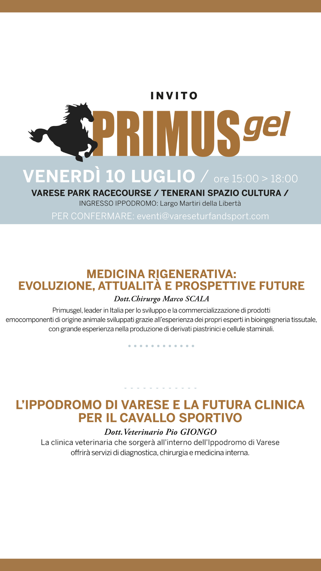 10_luglio - evento Varese Park Racecourse